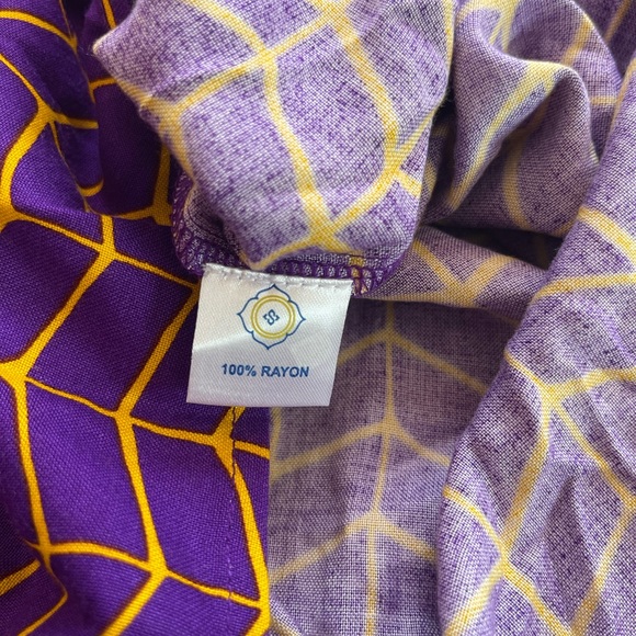 Stuart Simmons long sleeve LSU tunic top size large - Picture 7 of 9